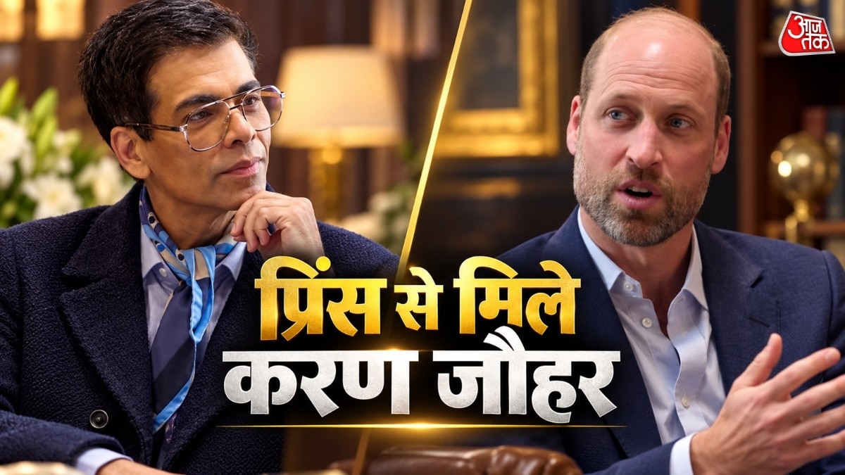 Filmmaker Karan Johar meets Prince William ahead of Earthshot Prize event