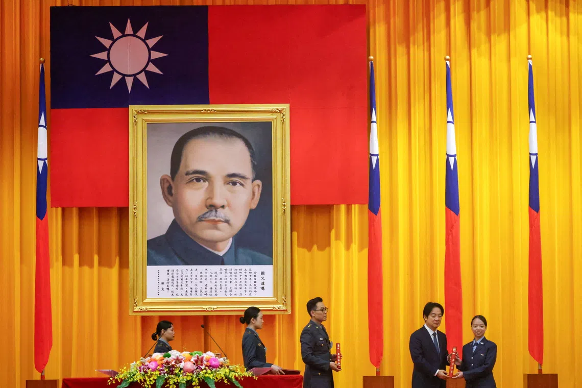 Taiwan counters Beijing's World War Two narrative amid Xi-Trump summit
