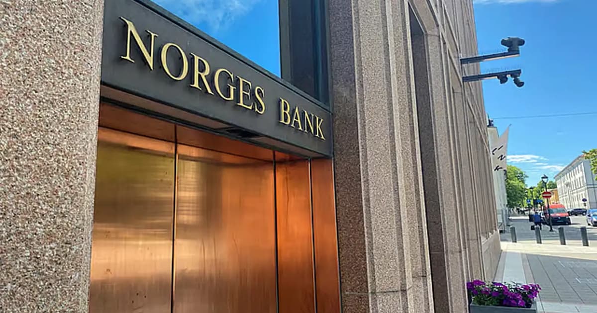 Bank Pusat Norway Naikkan Kadar Faedah ke 4.50 Peratus