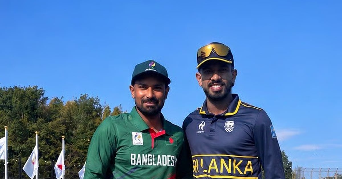 Sri Lanka claims Asian Games cricket bronze with 63-run victory over Bangladesh
