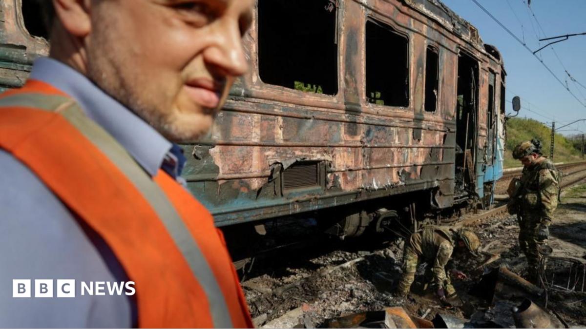 Russian drone strikes force Ukrainian railways into emergency mode