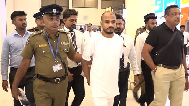 Notorious underworld figure 'Bus Lalith' arrested and taken for questioning