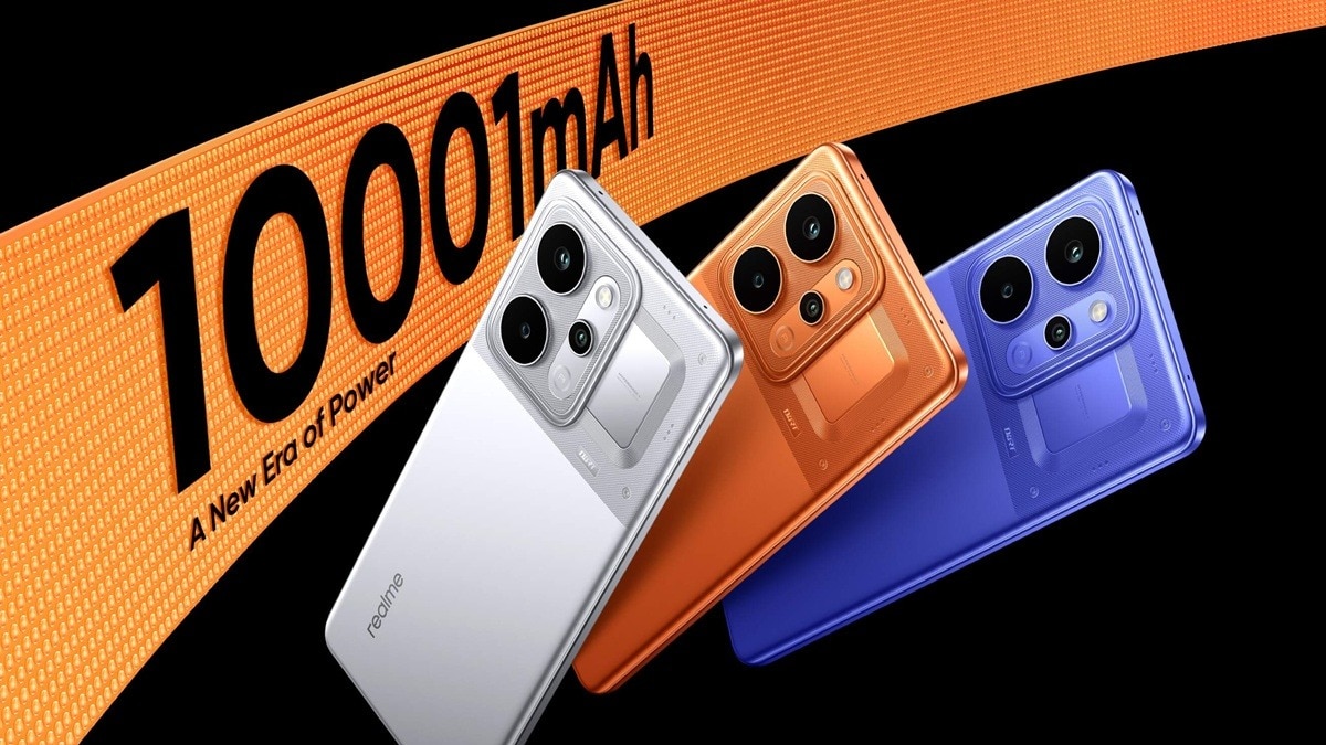 Realme launches India's first smartphone with 10,001mAh battery