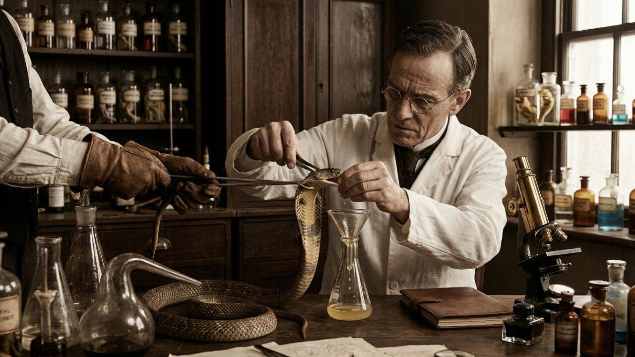 Historic breakthrough: Scientists developed first antivenoms using snake venom in 1894