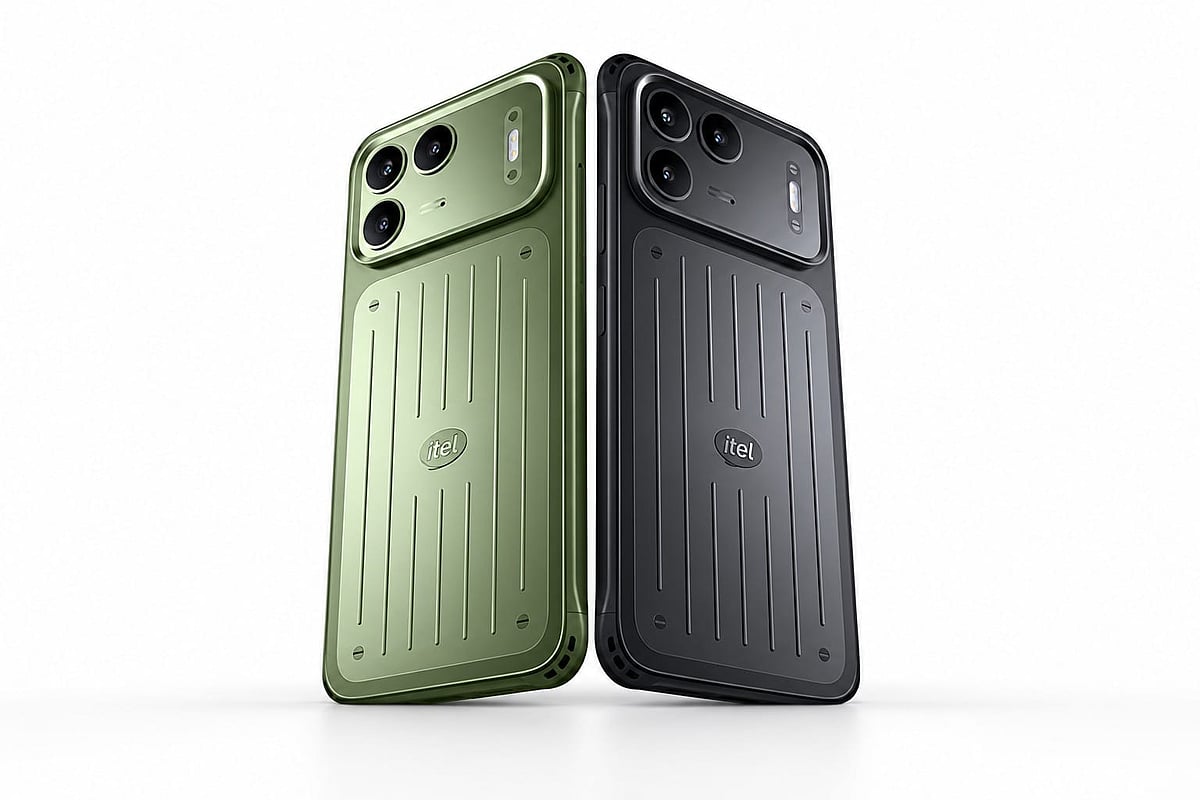 itel Unveils POWER 80 with innovative cage-frame smartphone design