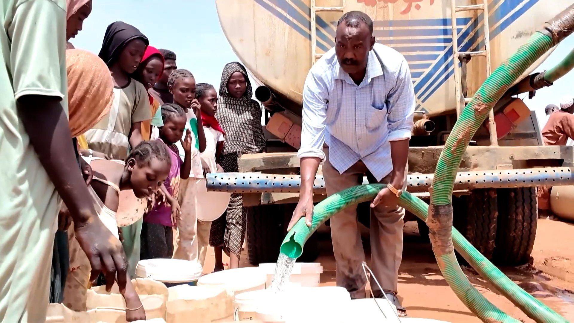 Sudan's El Obeid camps struggle amid severe water shortage crisis