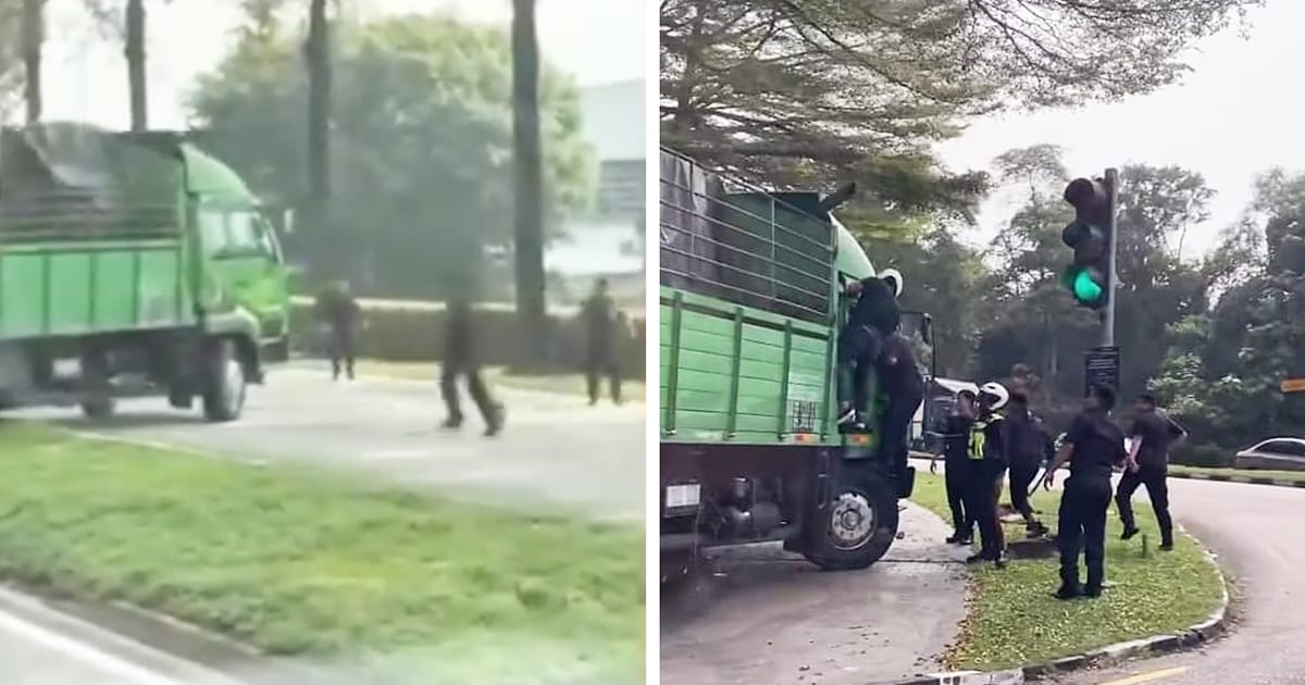Lelaki Rekod 27 Kesalahan Ditahan Selepas Rusuhan Lori di Pasir Gudang