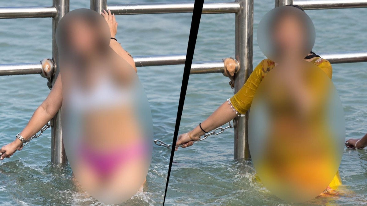 Viral Ganga bathing videos spark AI manipulation concerns