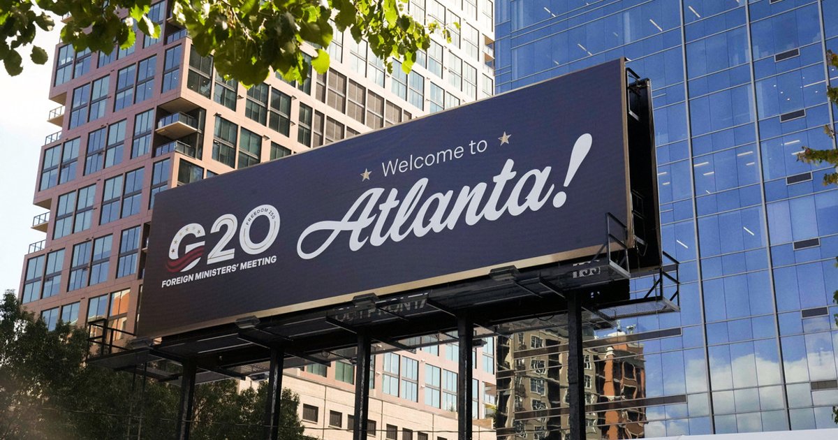 Geopolitical tensions threaten G20 unity at Atlanta foreign ministers' talks