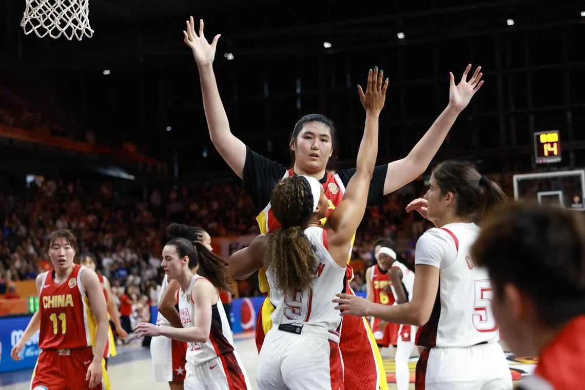 China's teenage basketball prospect towers at 223cm, still growing