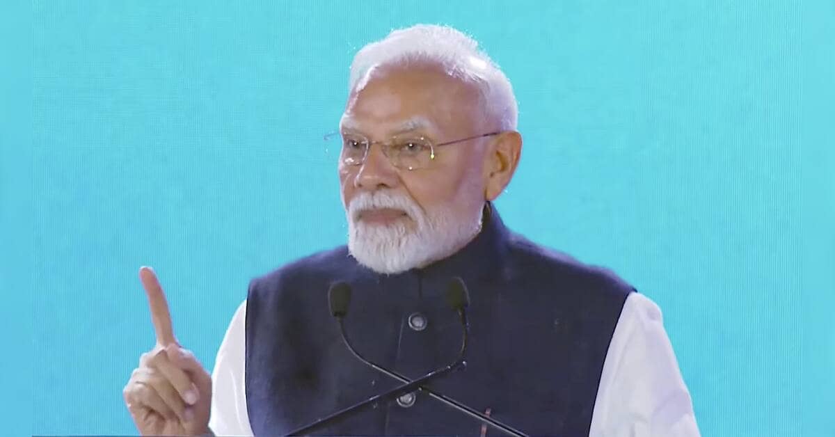 India's growth model benefits all, PM Modi asserts amid tech shift