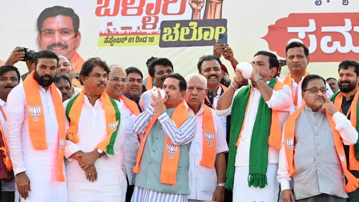 BJP concludes Ballari campaign, pledges sustained grassroots push against Congress