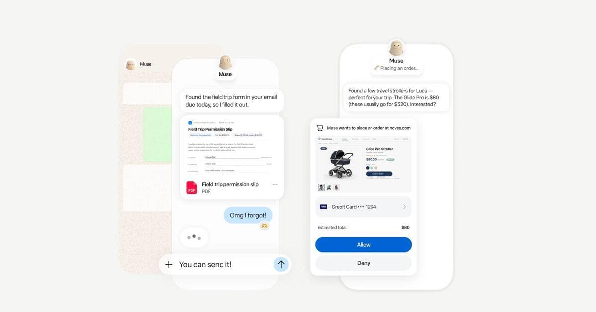 Meta launches Muse AI agent to handle shopping, travel bookings