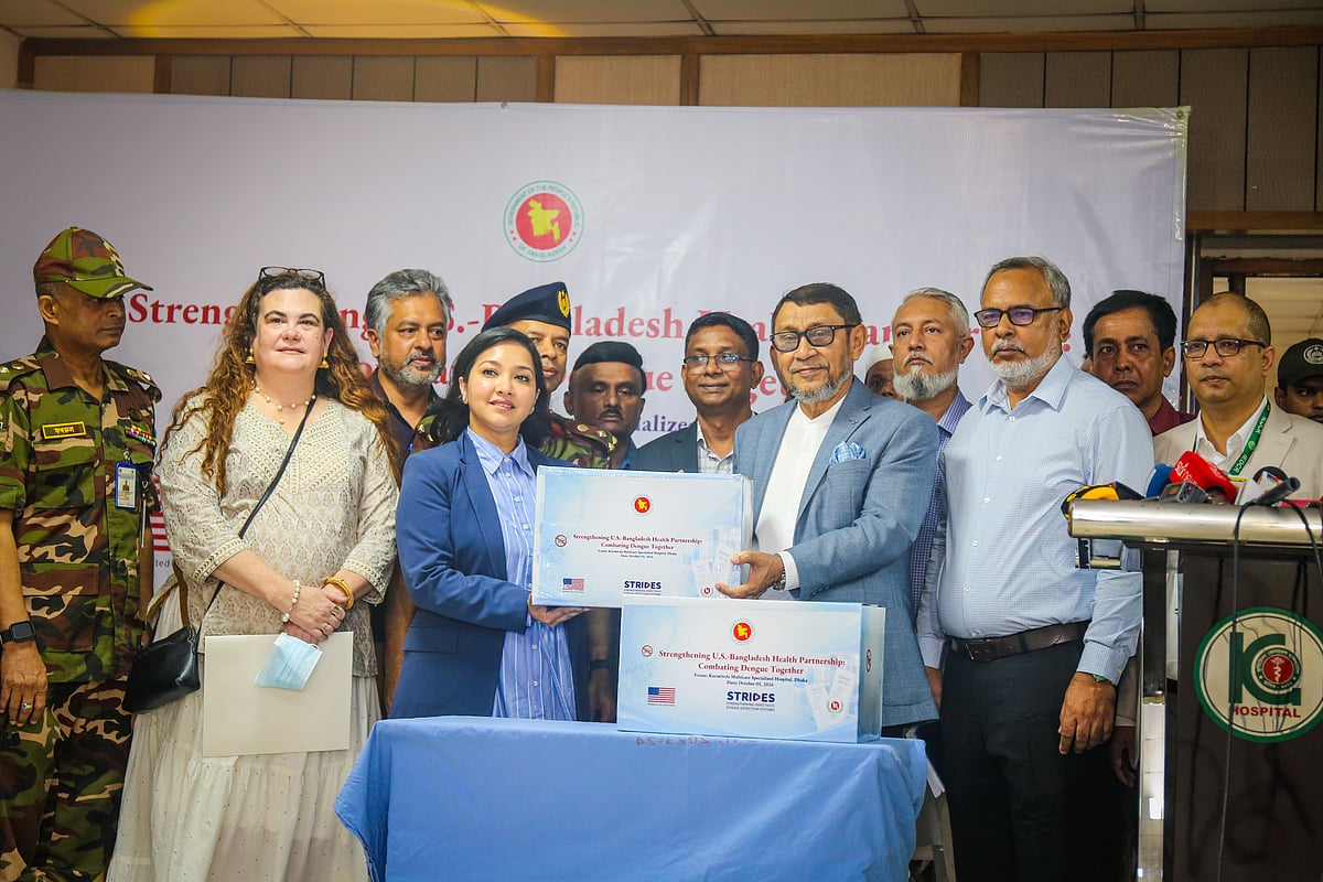 US delivers 500,000 dengue test kits to bolster Bangladesh health response