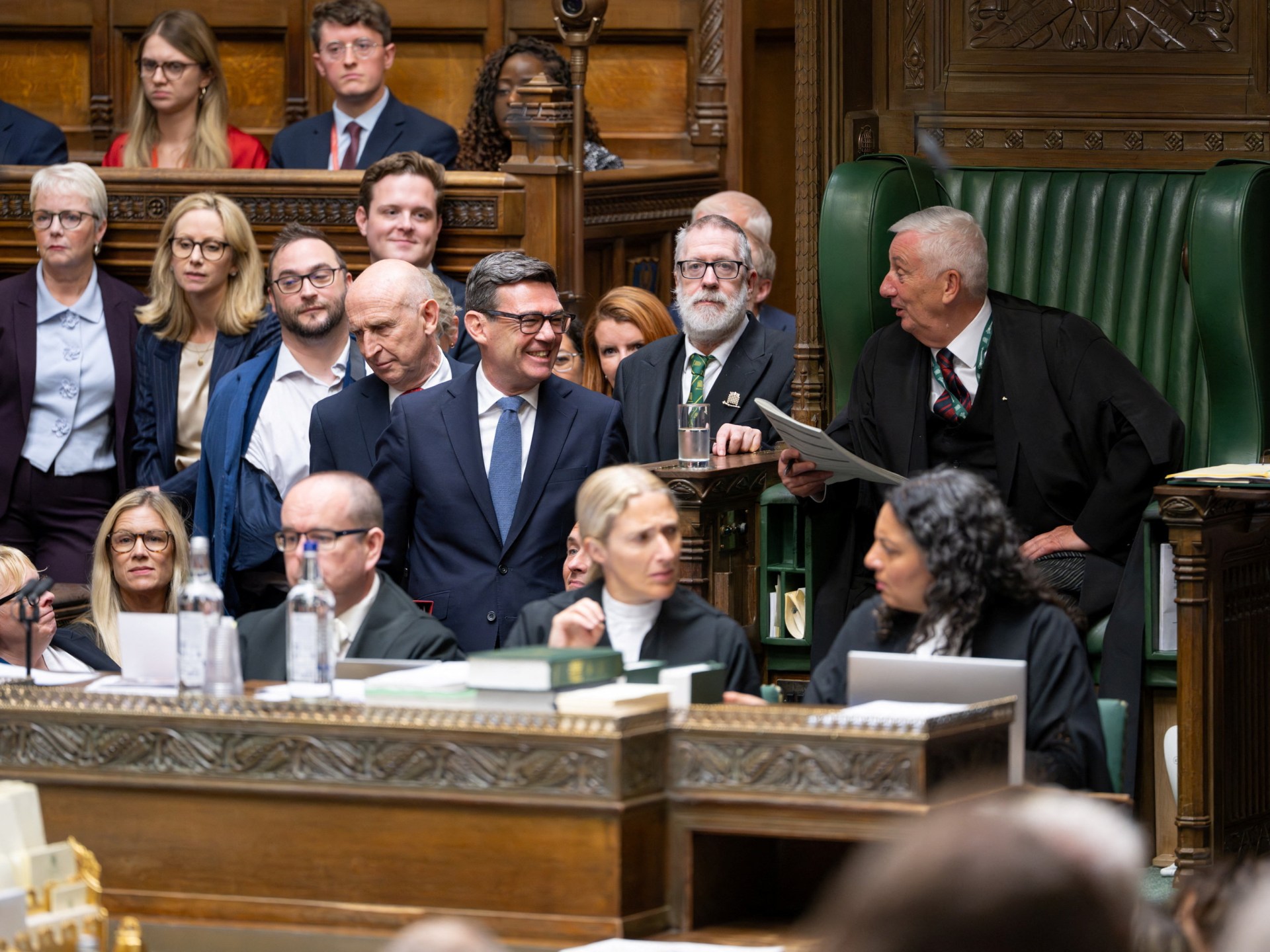 UK's Burnham faces inaugural parliamentary test, pledges hope