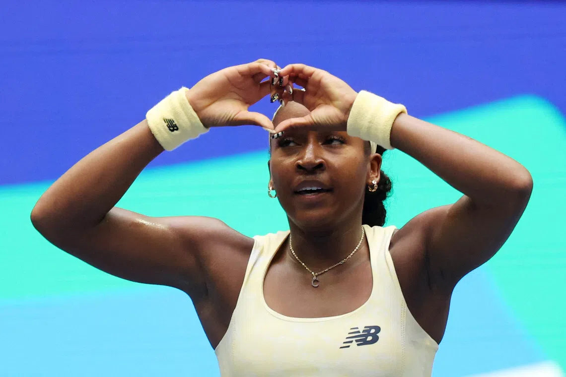 Historic US Open semi-final set for Black American tennis players