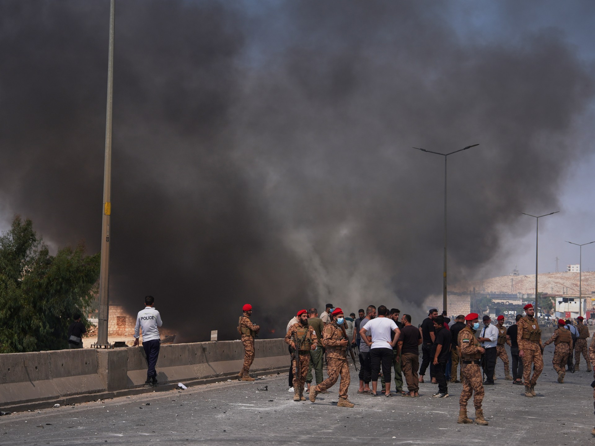 At least 14 killed in ammunition depot explosion in Syria's Idlib