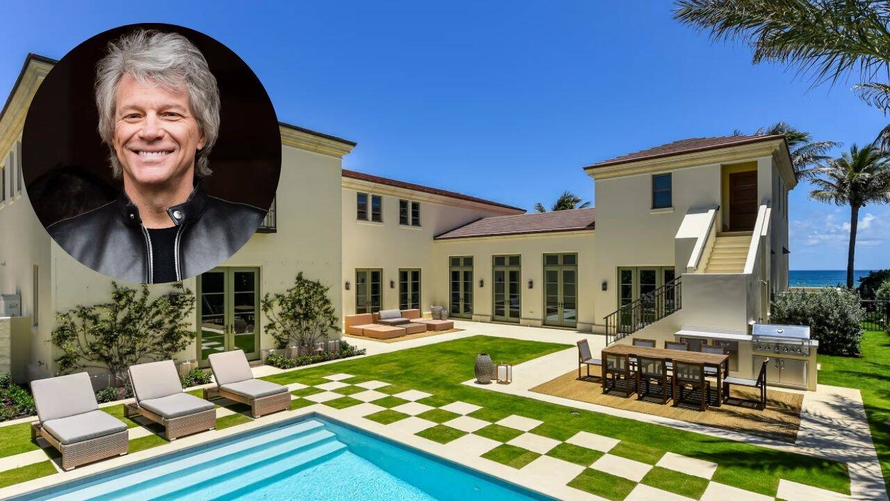 Jon Bon Jovi Demolishes $10 Million Palm Beach Home, Rebuilds