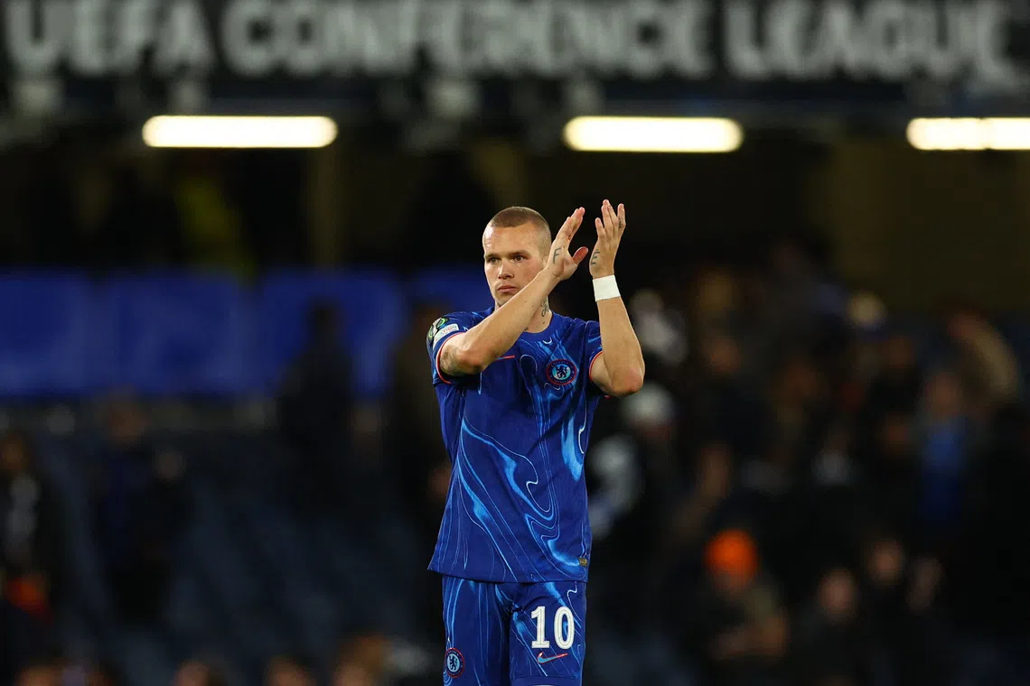Mudryk moves to Tottenham on season-long loan from Chelsea