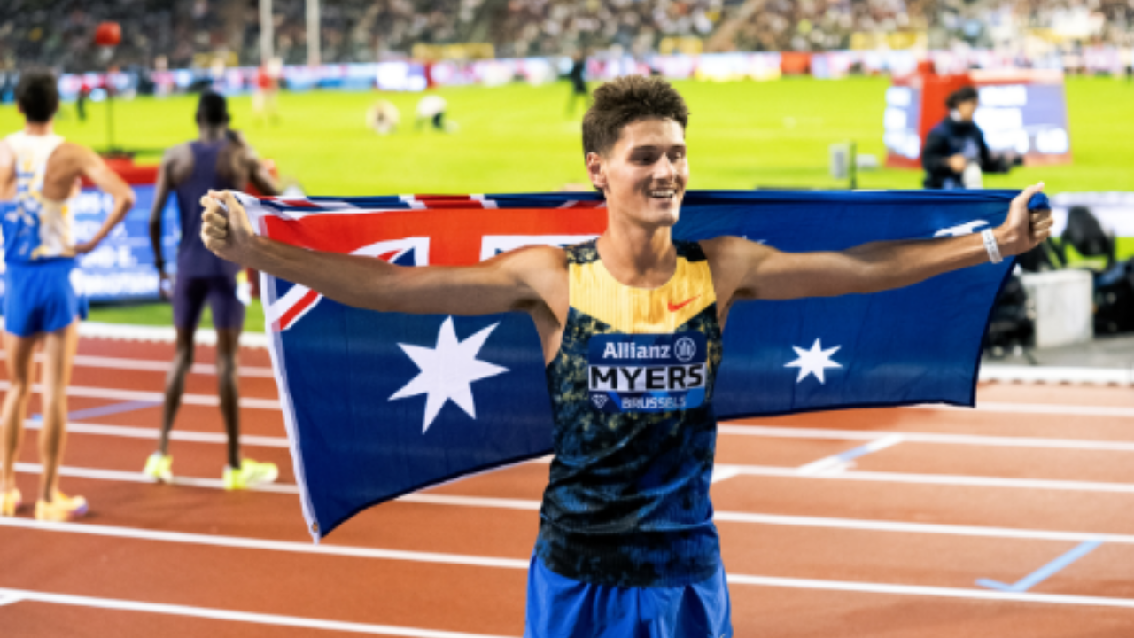Australian Myers stuns Olympic champions to claim Diamond League 1,500m crown