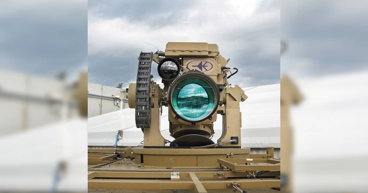 Israel's Iron Beam laser system targets aerial threats from kilometres away