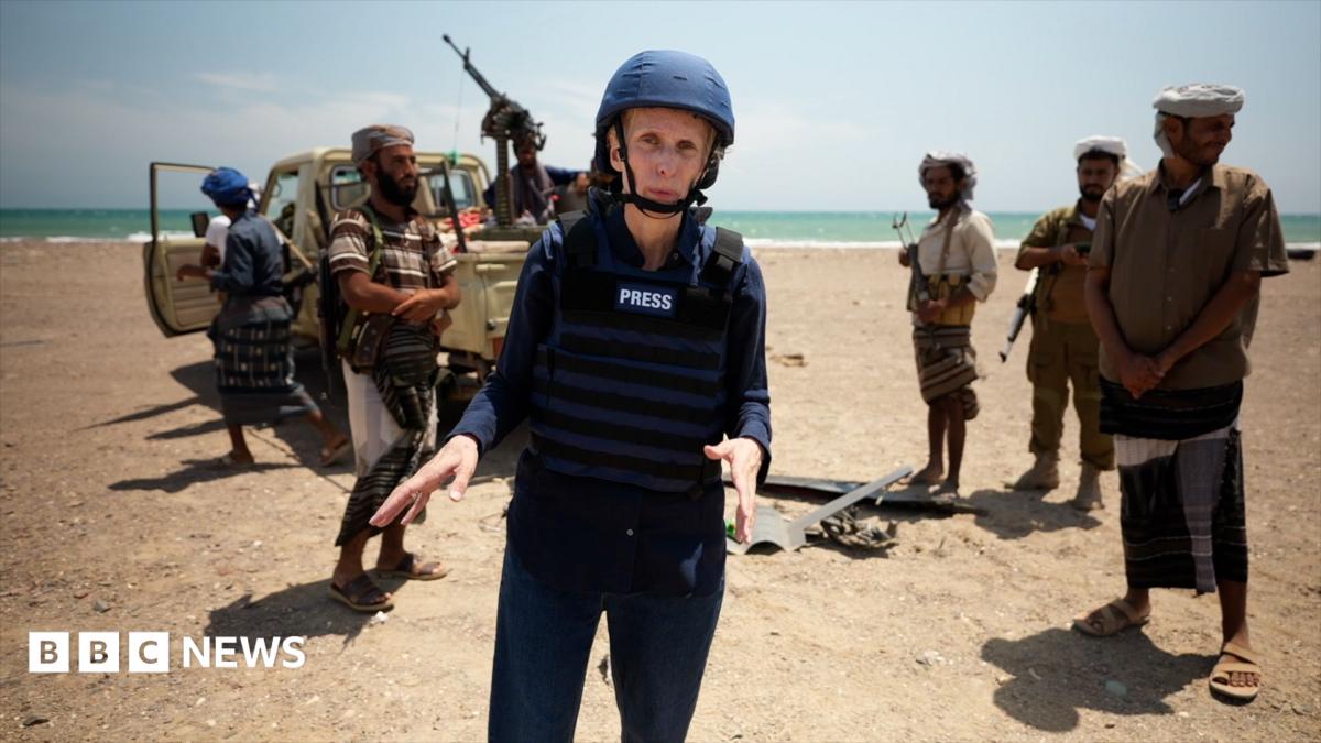 BBC correspondent reports from Yemen's frontline after government forces advance