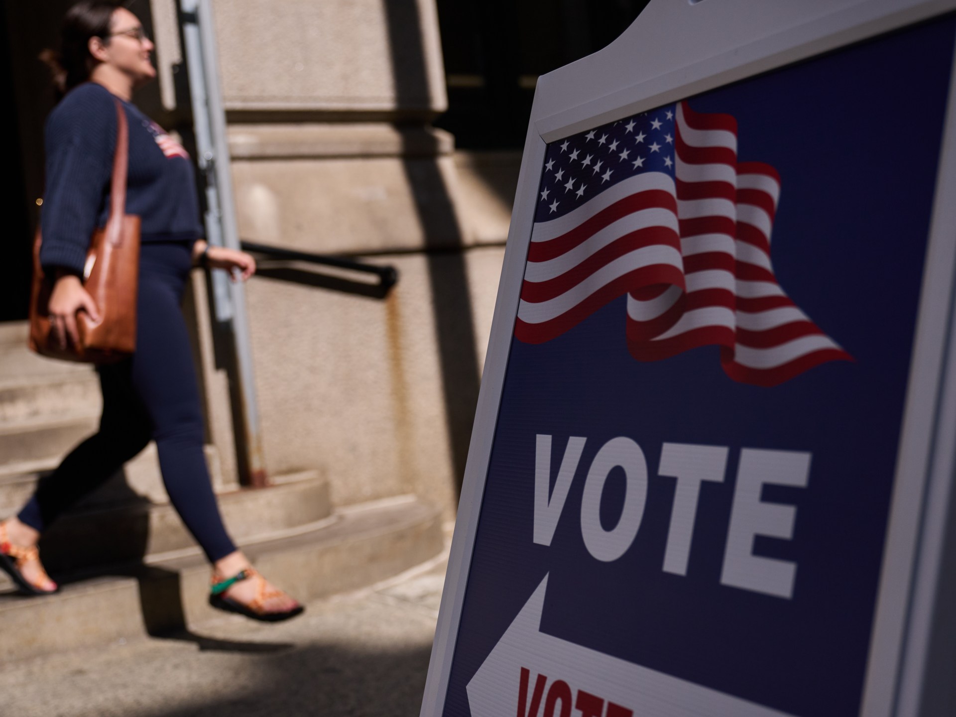New England primaries test major US midterm election themes