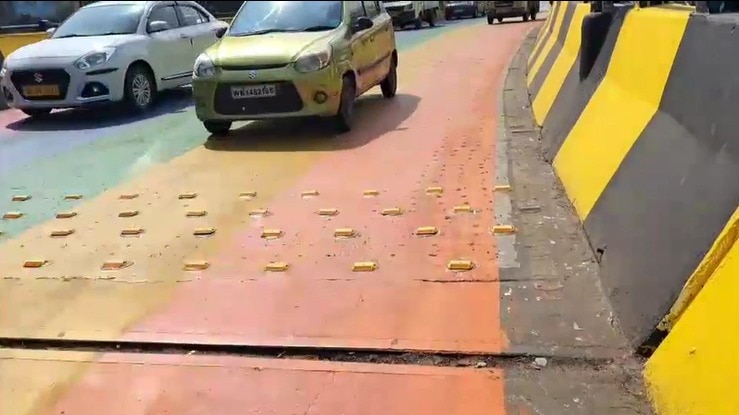 Kolkata removes rainbow road markings after safety concerns emerge