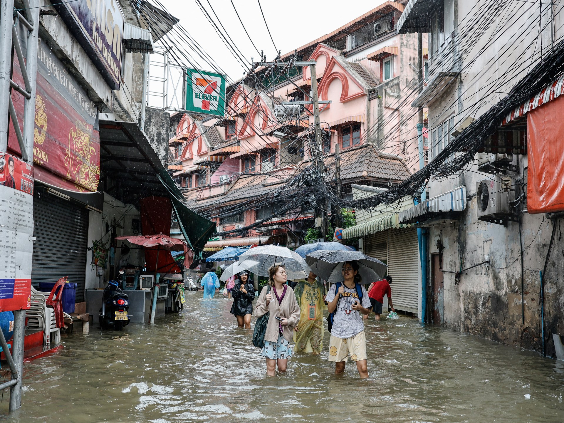 Bangkok declares disaster zone as torrential rains trigger widespread flooding