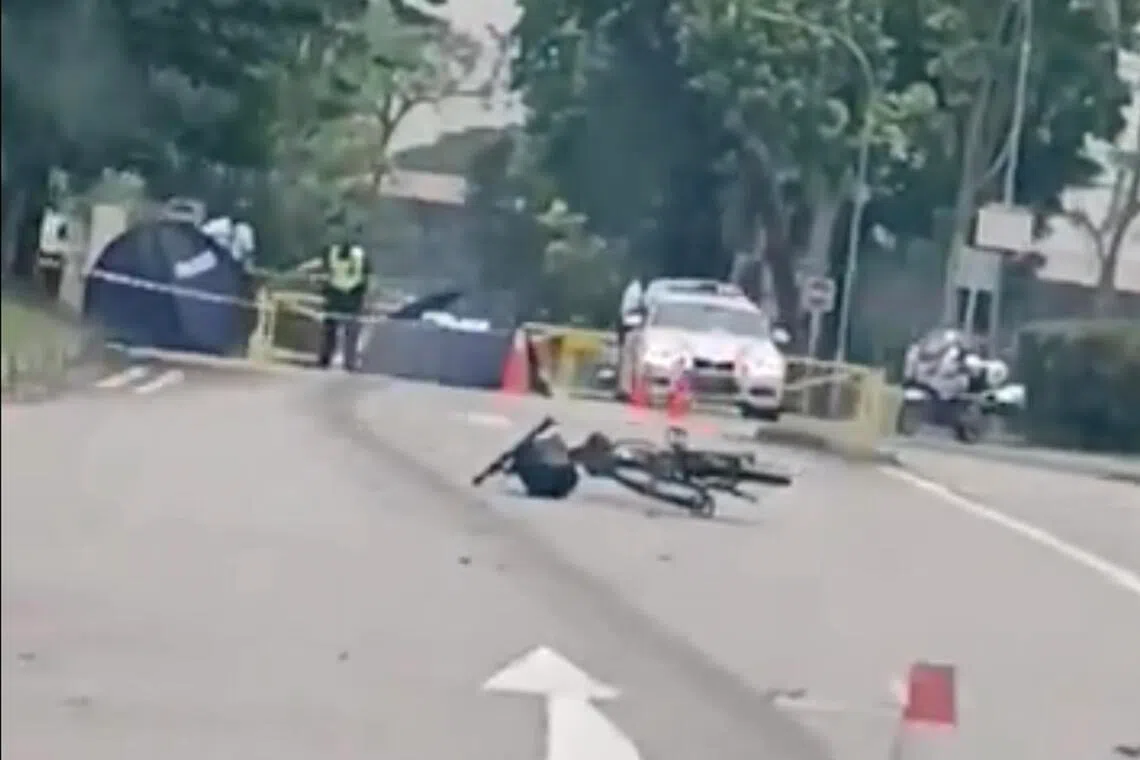 Trailer driver arrested following fatal cyclist collision in Defu