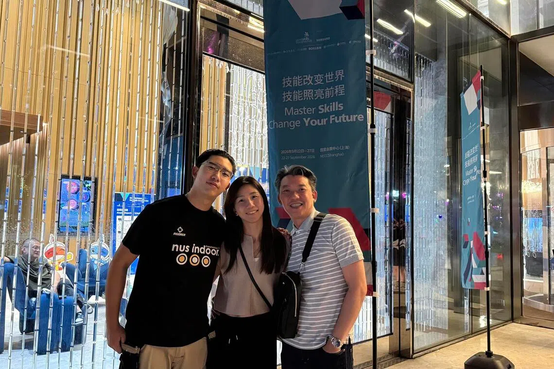 Singapore's WorldSkills alumni travel to Shanghai to mentor young competitors