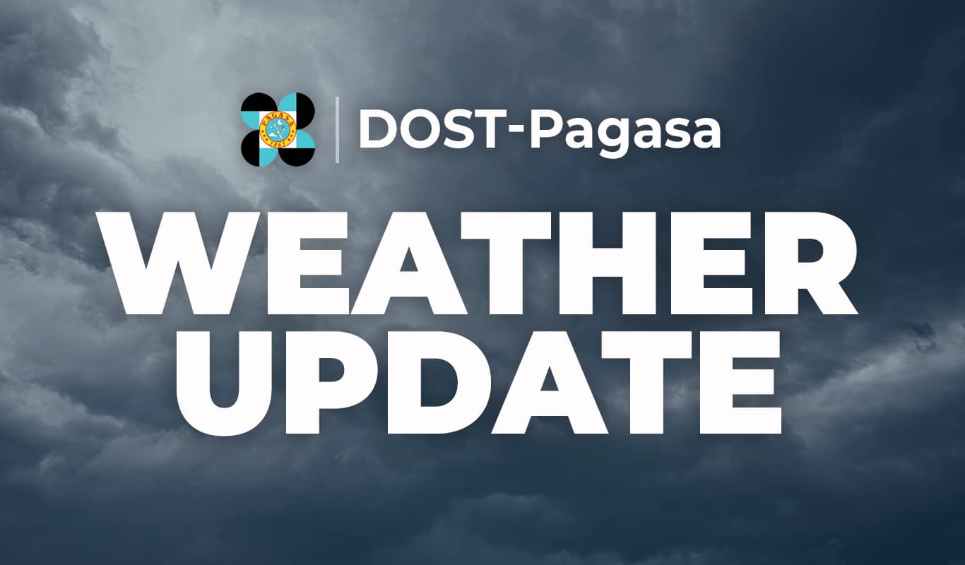 Weather bureau warns of heavy rains, thunderstorms in Quezon, Laguna