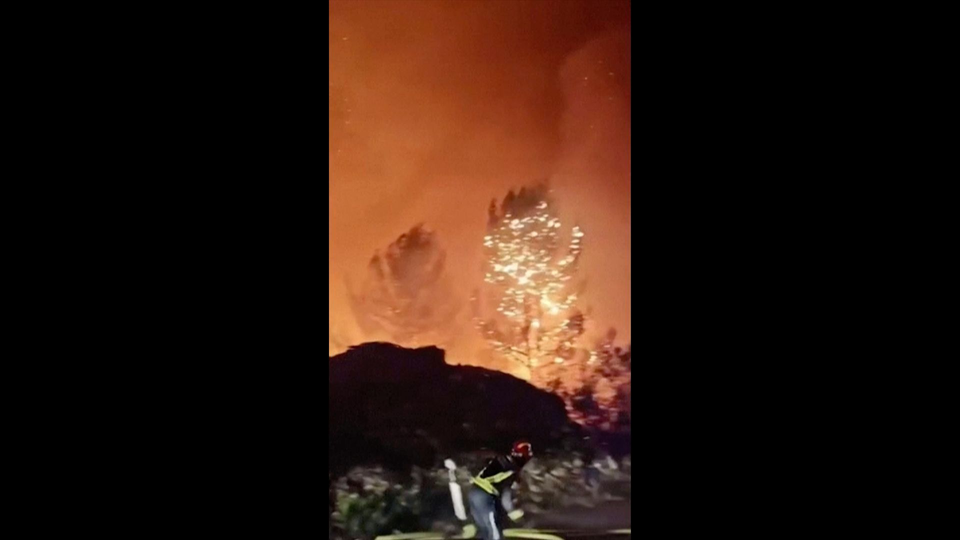 Emergency declared as major wildfire sweeps Croatia's Brac Island