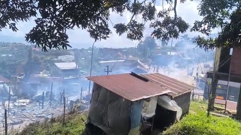 Nine killed, dozens of homes torched in Manipur communal violence