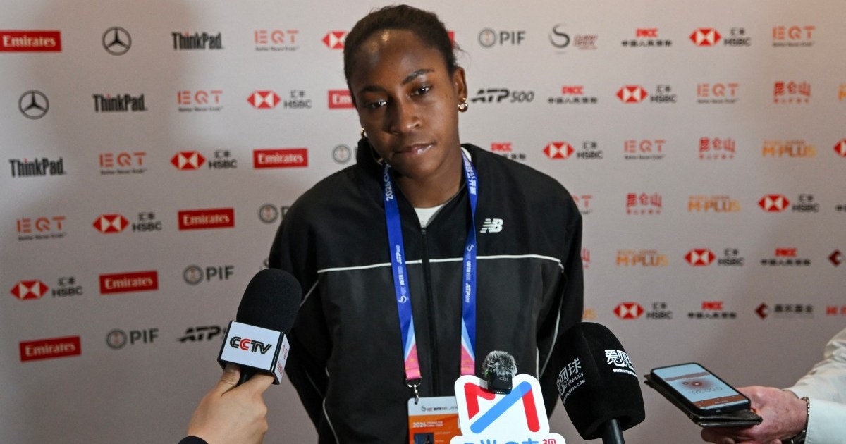 Gauff Says Racist Abuse 'Draining' After China Open Loss