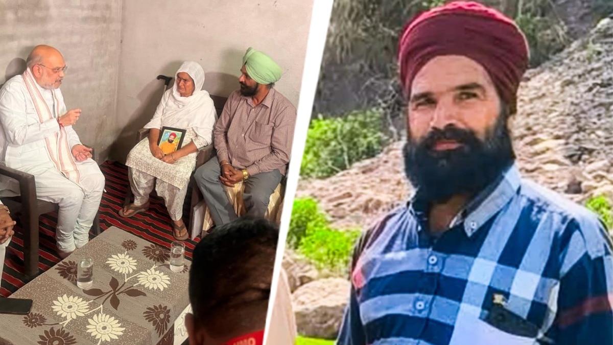 Home Minister Shah meets family of slain Punjab anti-narcotics campaigner