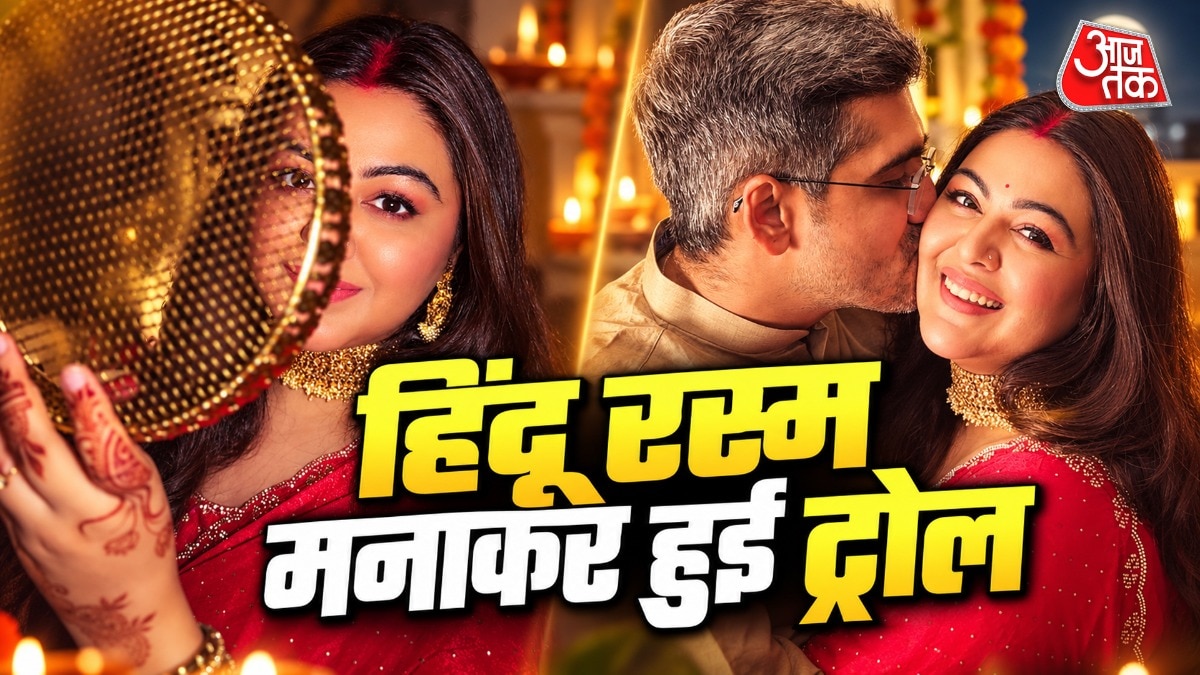 Actress shares Karva Chauth celebrations, draws social media scrutiny