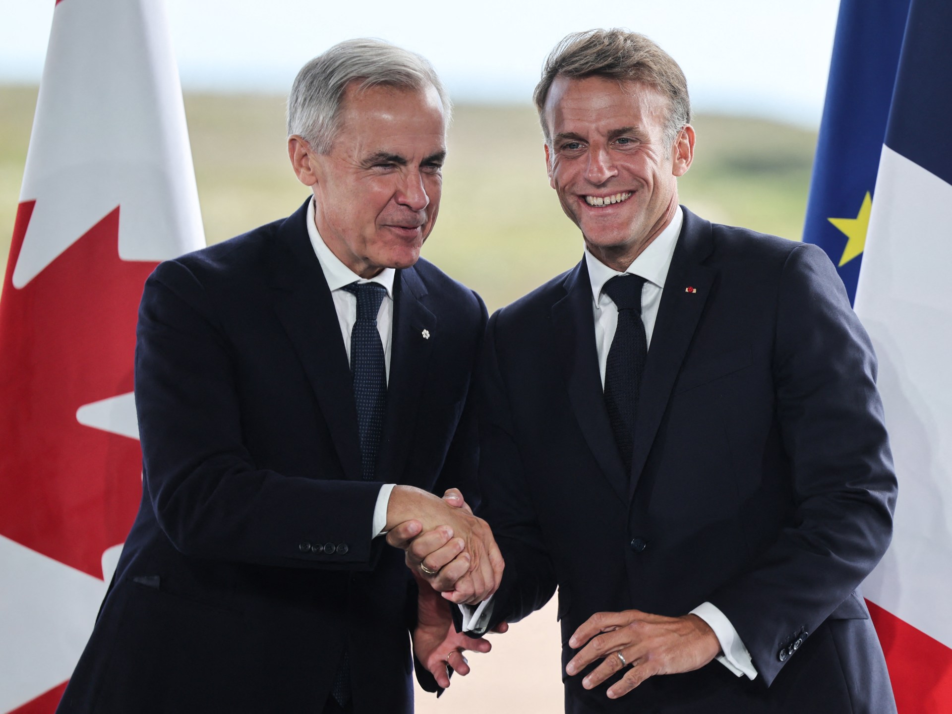 Macron and Carney pledge closer France-Canada partnership amid US trade tensions