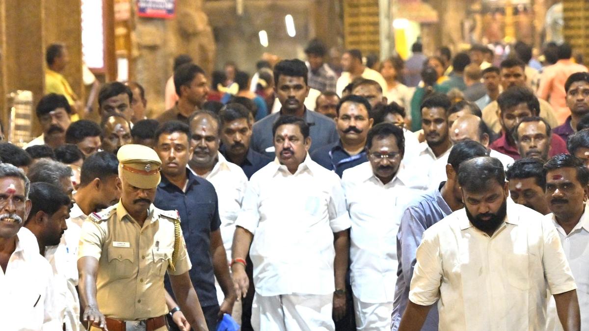 TVK has abandoned poll promises, claims Palaniswami