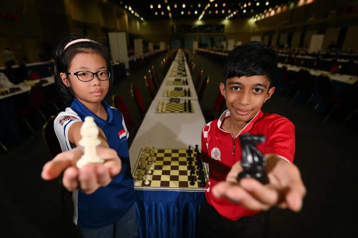 Young Singapore chess prodigies make mark on global stage