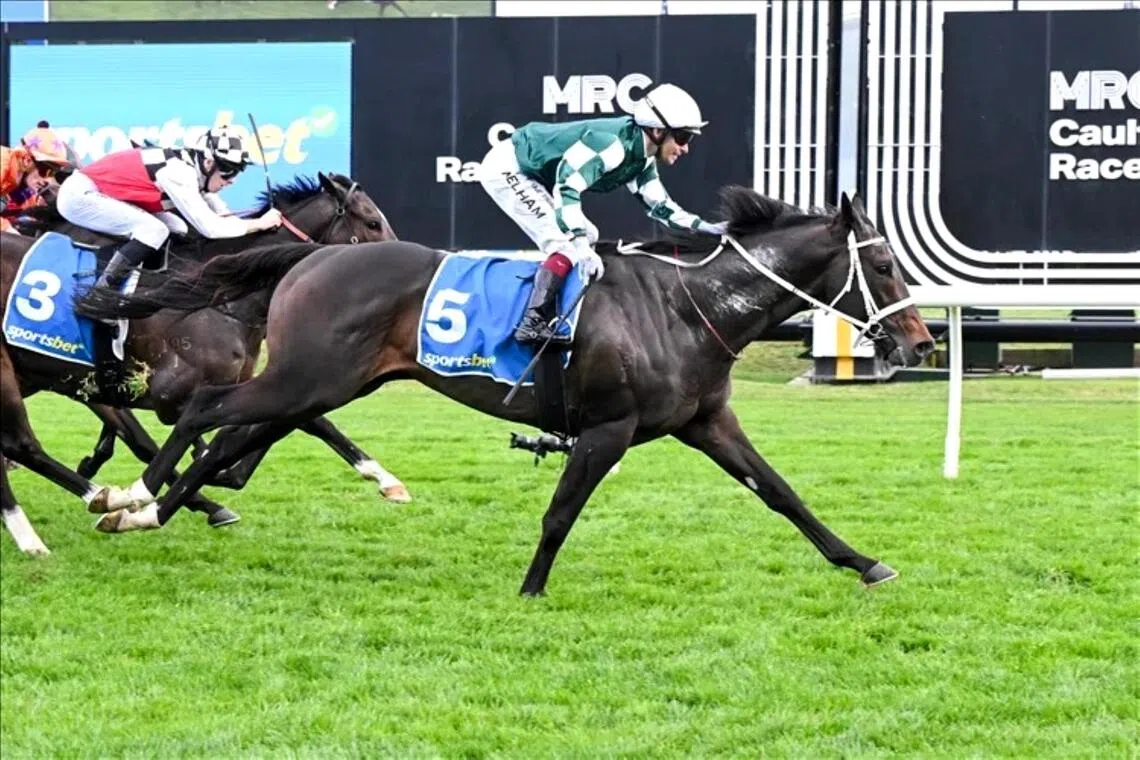 Melham and Waller complete perfect start at Melbourne racing carnival