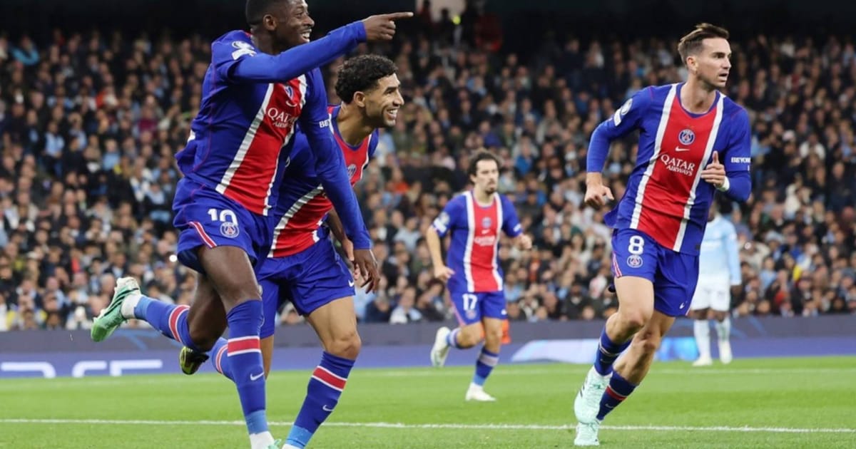PSG Takluk Man City 4-2 dalam Perlawanan Sengit Liga Juara