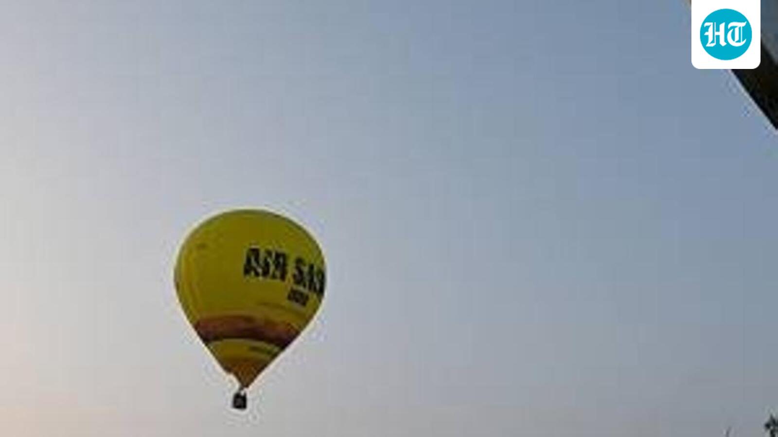 Delhi's hot air balloon rides set for November comeback