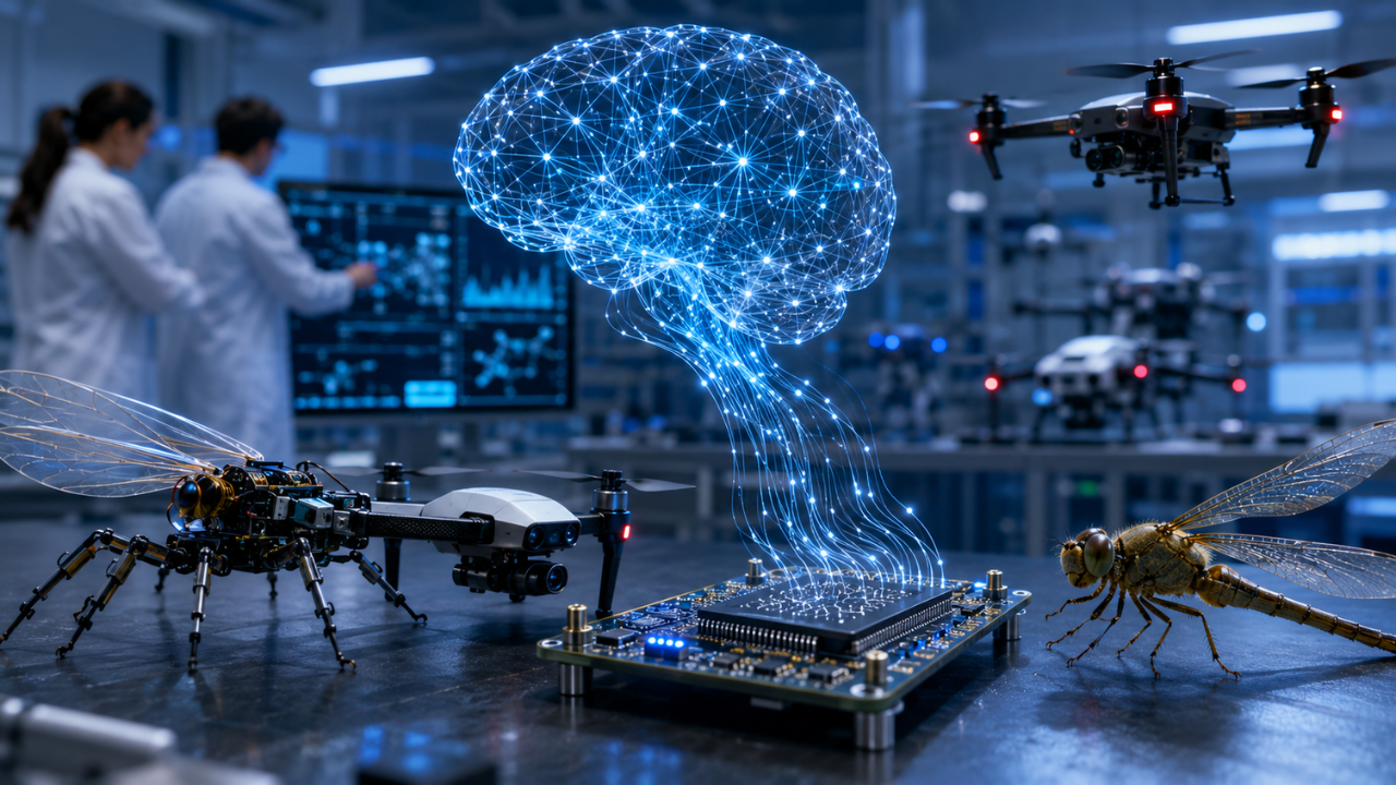 US researchers develop insect-inspired 'digital brain' for autonomous drones