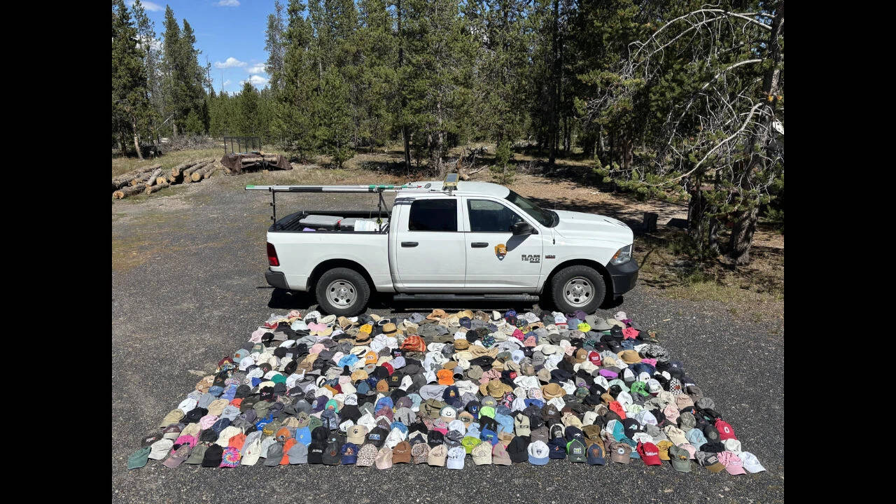 Yellowstone cleanup yields record 2,000 pieces of visitor litter
