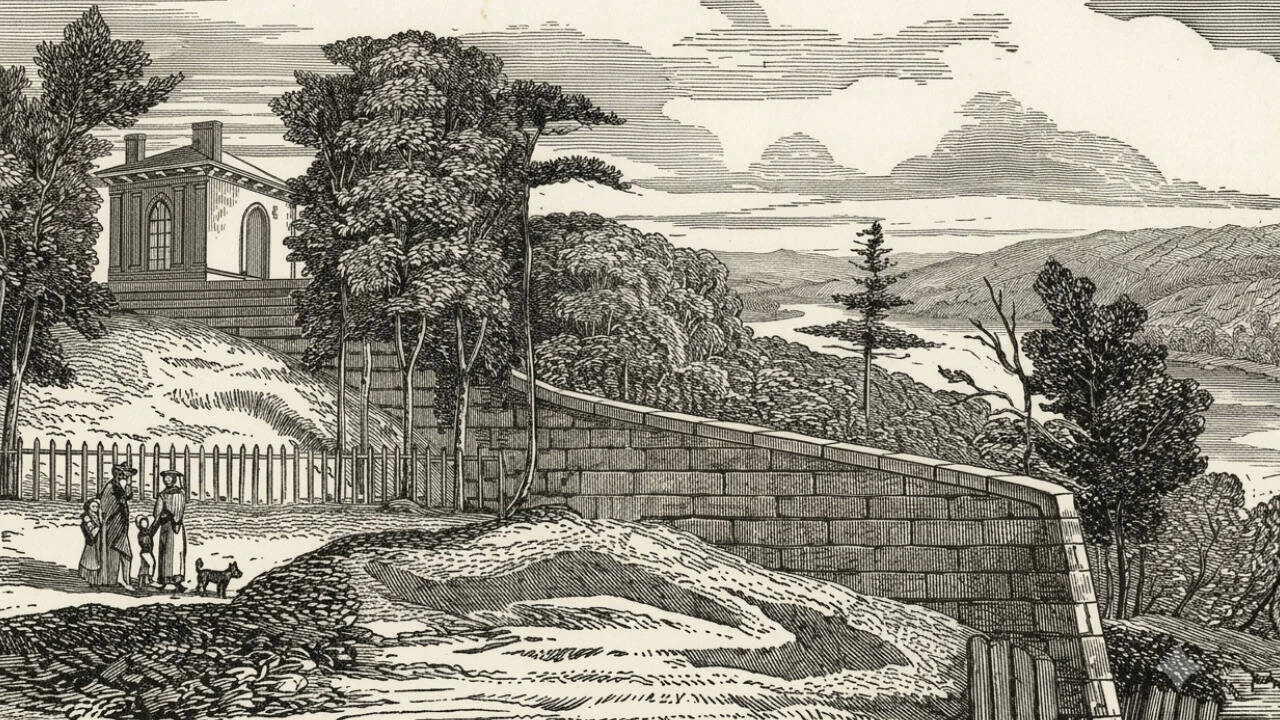 Archaeologists unearth remains of wall razed by Glasgow residents two centuries ago
