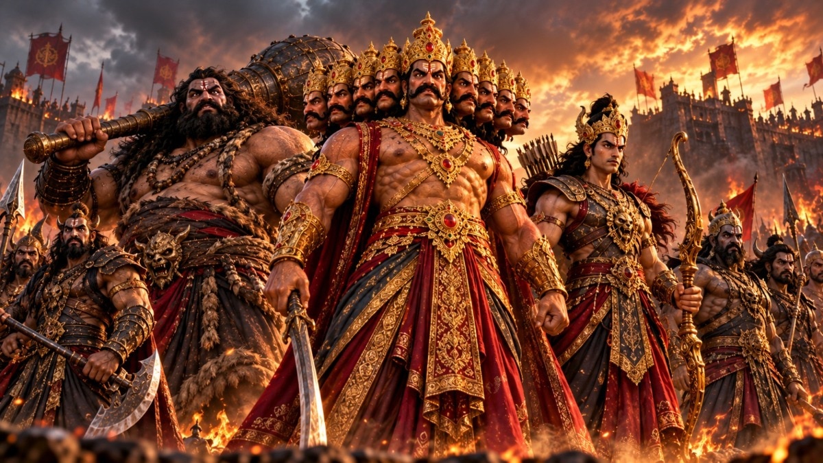 रामचरितमानस में रावण के आठ शक्तिशाली योद्धा और उनकी अलौकिक क्षमताएं