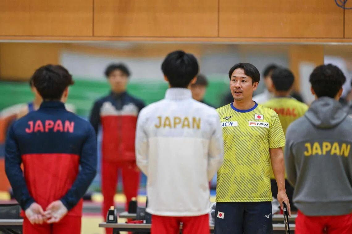 Japan gymnastics squad battles injury concerns ahead of Asian Games