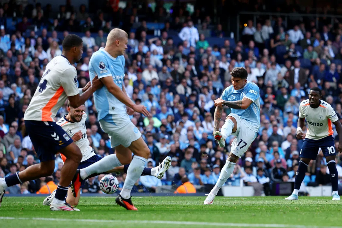 Fernandez shines on Man City debut as champions extend winning run