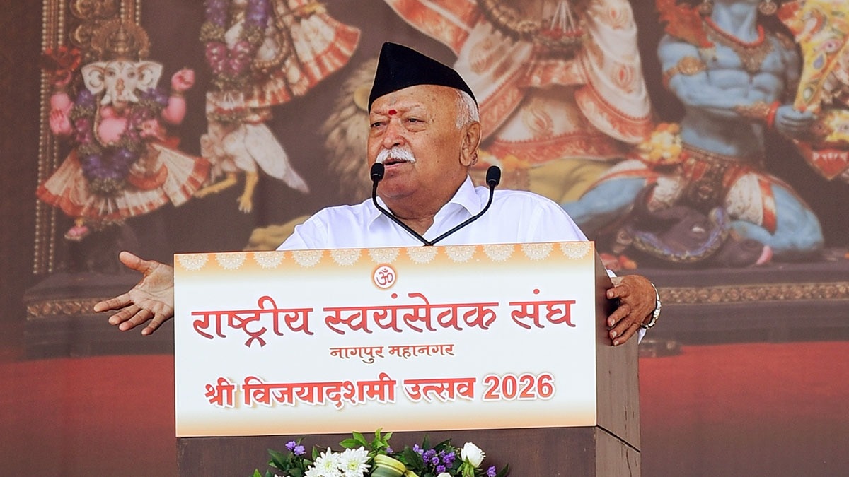 RSS Chief Bhagwat Claims Sangh Holds Sway Over Government Policy